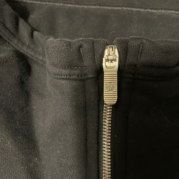 Black lululemon zip up jacket in size 12 - Picture 3 of 6